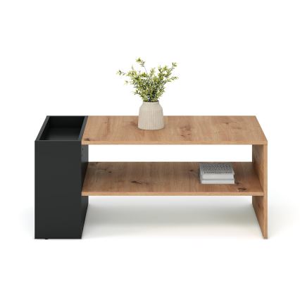BELA Coffee Table 100x42 cm, Artisan Oak/Anthracite
