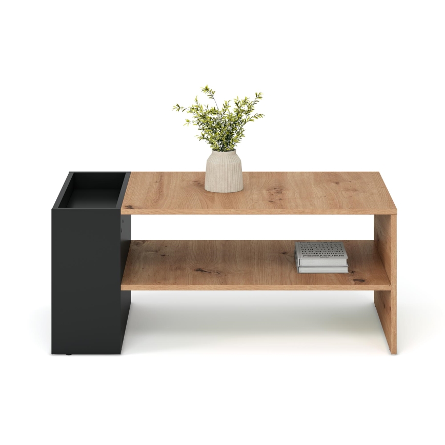 BELA Coffee Table 100x42 cm, Artisan Oak/Anthracite