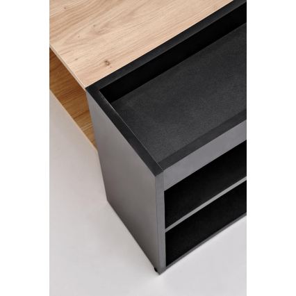 BELA Coffee Table 100x42 cm, Artisan Oak/Anthracite