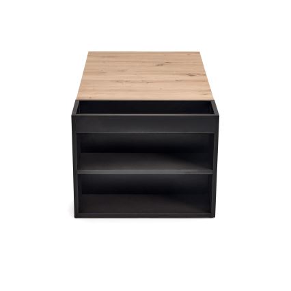 BELA Coffee Table 100x42 cm, Artisan Oak/Anthracite