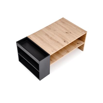 BELA Coffee Table 100x42 cm, Artisan Oak/Anthracite
