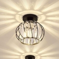 BELLA ceiling light 1xE27/40W/230V, 20 cm diameter, black