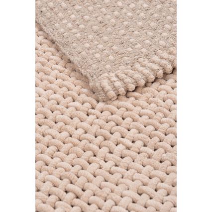 BELWEDER Bath Mat 60 x 100 cm, Beige