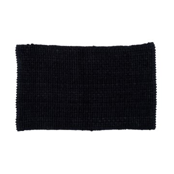 BELWEDER Bath Mat 60x100 cm, Black