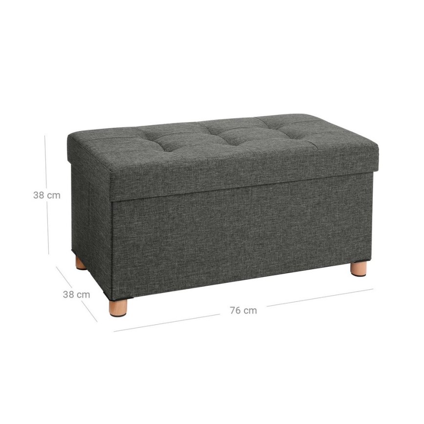 Bench SULTAN - Dark Grey