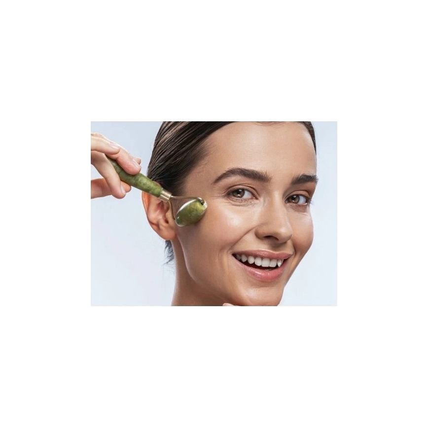 Beper - Jade Massage Roller and Gua Sha Stone