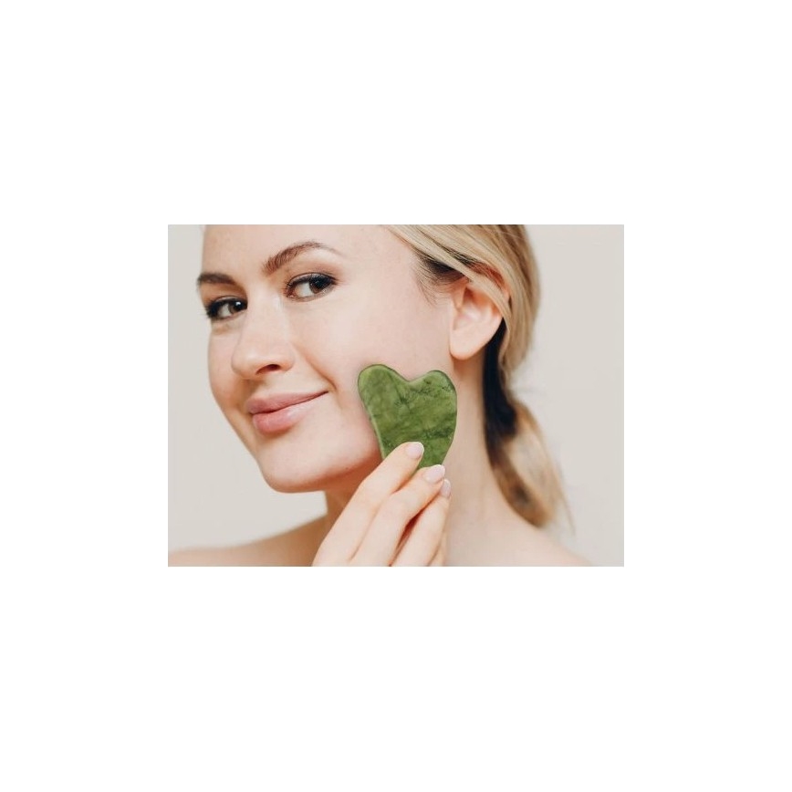Beper - Jade Massage Roller and Gua Sha Stone