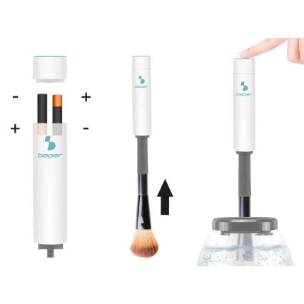 Beper - Makeup Brush Cleaner 2xAAA