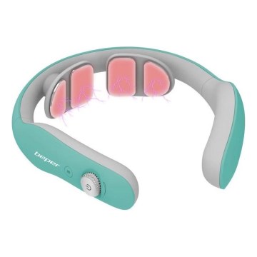 Beper - Rechargeable EMS Neck Massager 5V/900 mAh, Mint