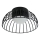 Betsy LED Ceiling Light 12W 230V, 25 cm, Black
