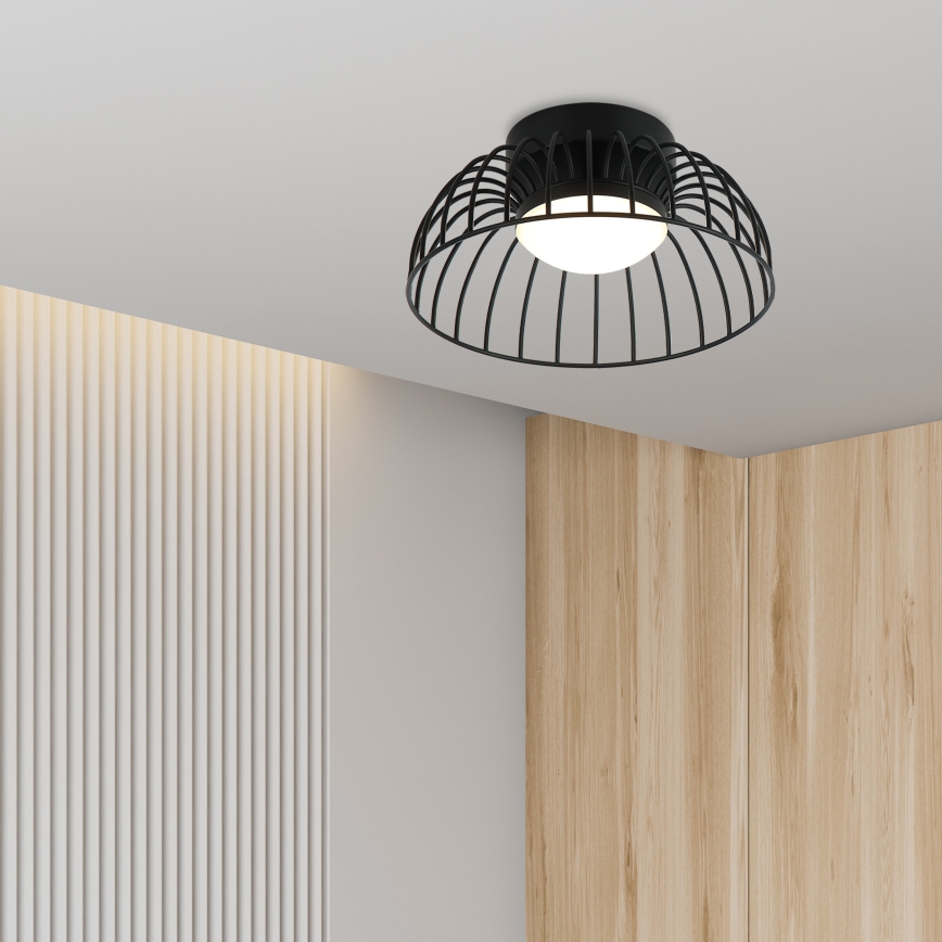 Betsy LED Ceiling Light 12W 230V, 25 cm, Black