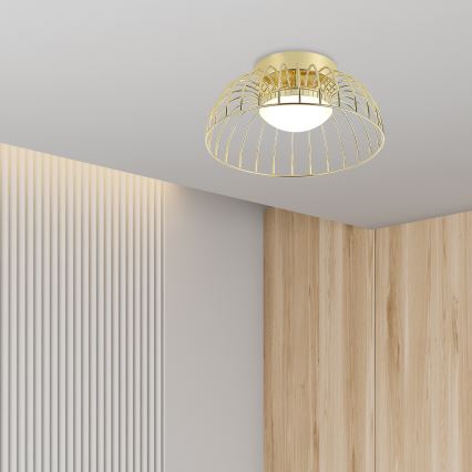 Betsy LED Ceiling Light 12W/230V, 25 cm, Gold