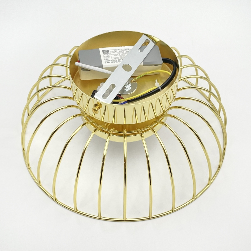 Betsy LED Ceiling Light 12W/230V, 25 cm, Gold