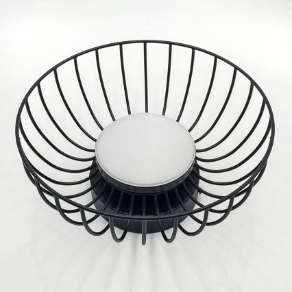BETSY LED Ceiling Light 12W/230V, Ø 25 cm, Black