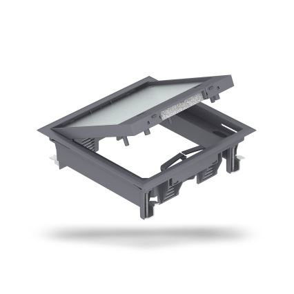 BETTERMANN - Floor box for concrete 12 modules (6 devices 45x45)