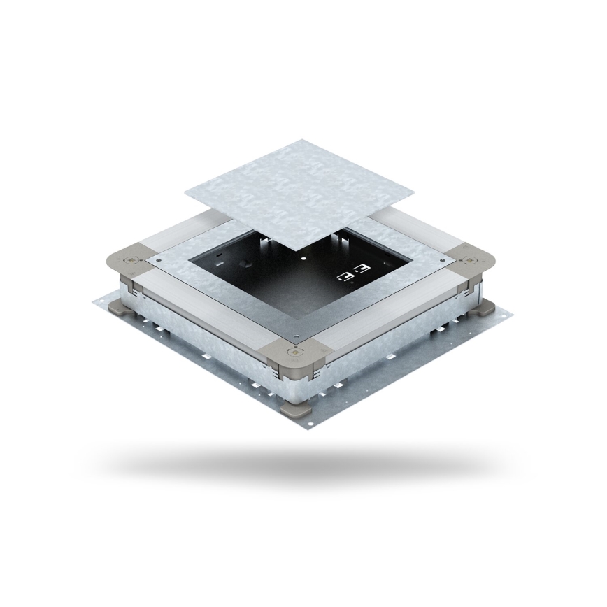 BETTERMANN - Floor box for concrete 18 modules (9 devices 45x45)