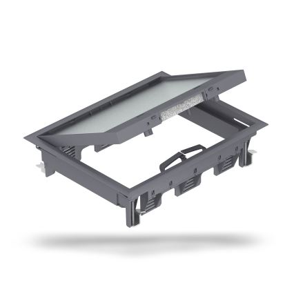 BETTERMANN - Floor box for double floors 18 modules (9 devices 45x45)