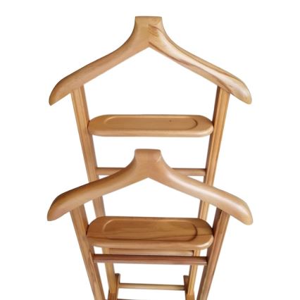 BIBI Freestanding Coat Rack, 33 x 120 x 46 cm, Brown