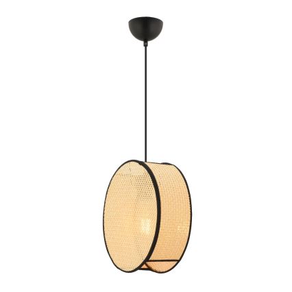 BIG DRUM cable pendant light 1xE27/60W/230V beige/black