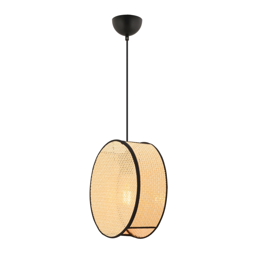 BIG DRUM cable pendant light 1xE27/60W/230V beige/black