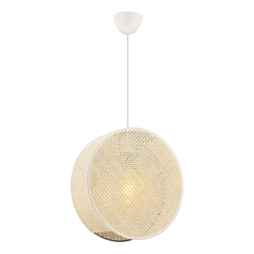 BIG DRUM Cable Pendant Light 1xE27/60W/230V, Cream