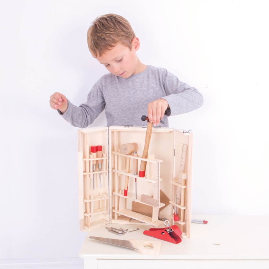 Bigjigs Toys - Case with tools Junior