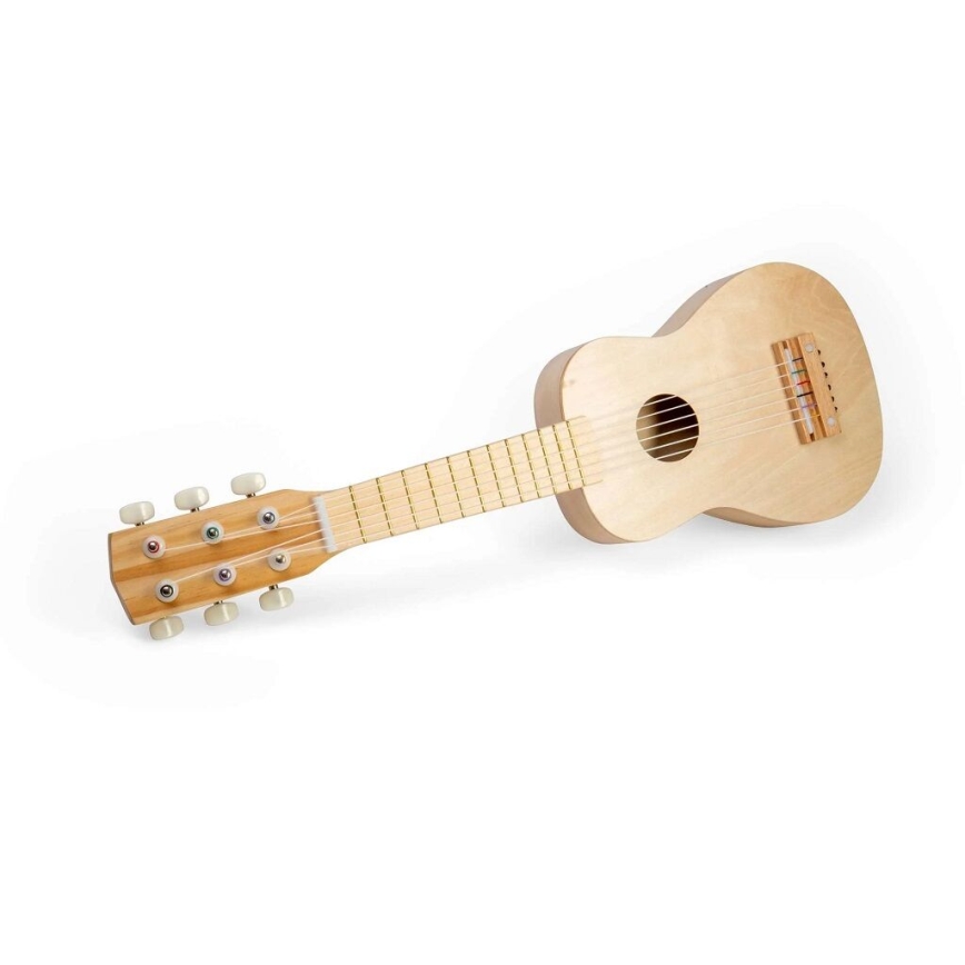 Bigjigs Toys - Children's Wooden Guitar