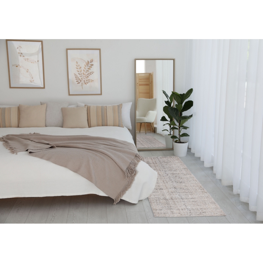 BILBAO SHAGGY Rug 80x150 cm Beige