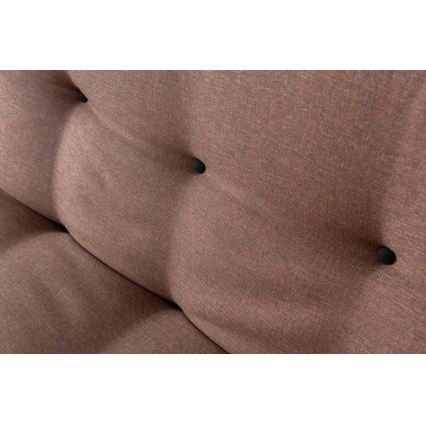 BINA Two-Seater Sofa Bed, Light Brown