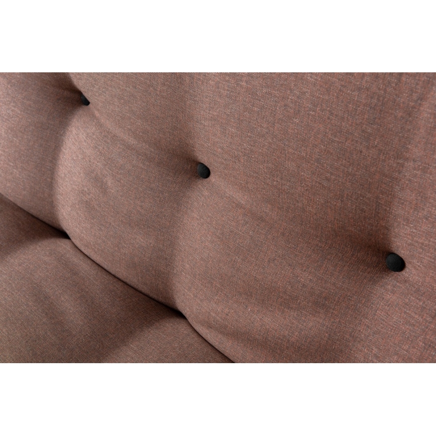 BINA Two-Seater Sofa Bed, Light Brown