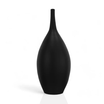 Black Ceramic Vase 47 cm