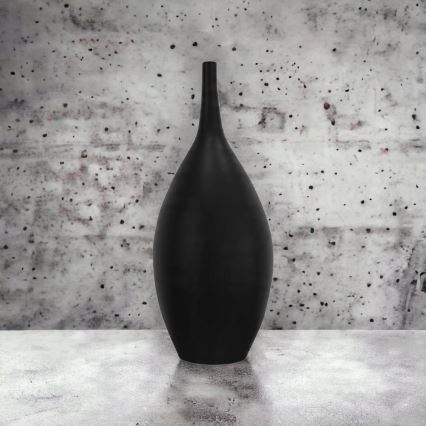 Black Ceramic Vase 47 cm