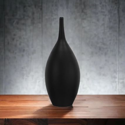 Black Ceramic Vase 47 cm