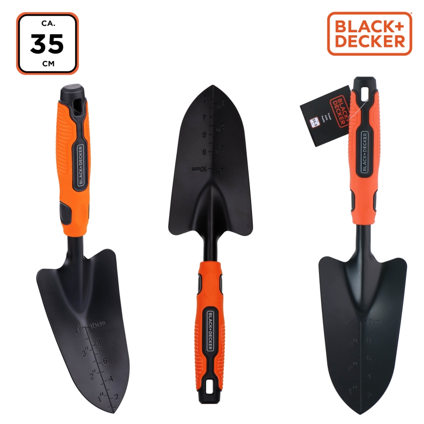 BLACK+DECKER - Gardening trowel 35 cm