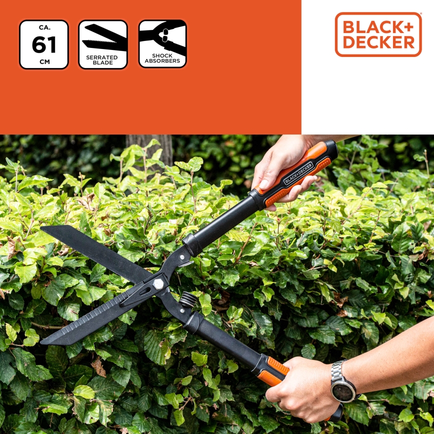 BLACK+DECKER - Hedge shears 610 mm
