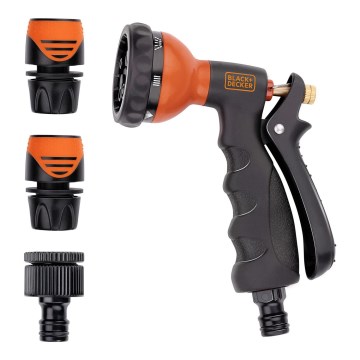 BLACK+DECKER - Irrigation gun with 3 connectors