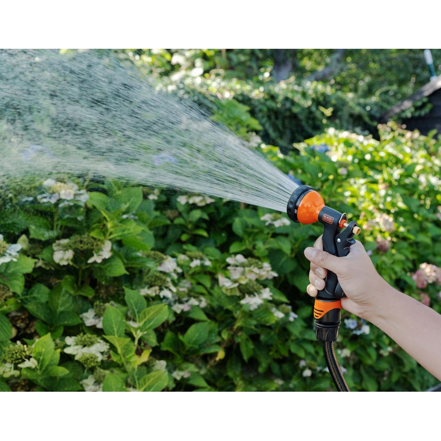 BLACK+DECKER - Irrigation gun with 3 connectors