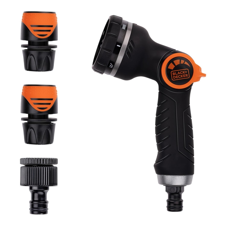 BLACK+DECKER - Irrigation gun with 3 connectors