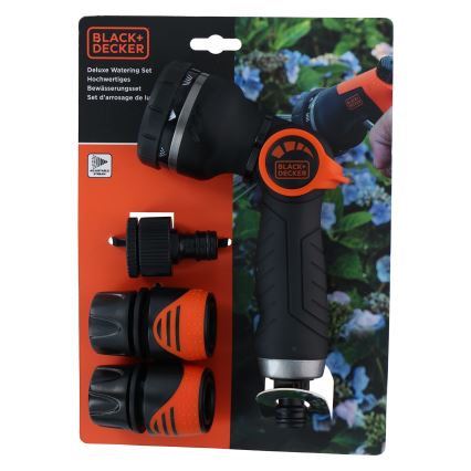 BLACK+DECKER - Irrigation gun with 3 connectors