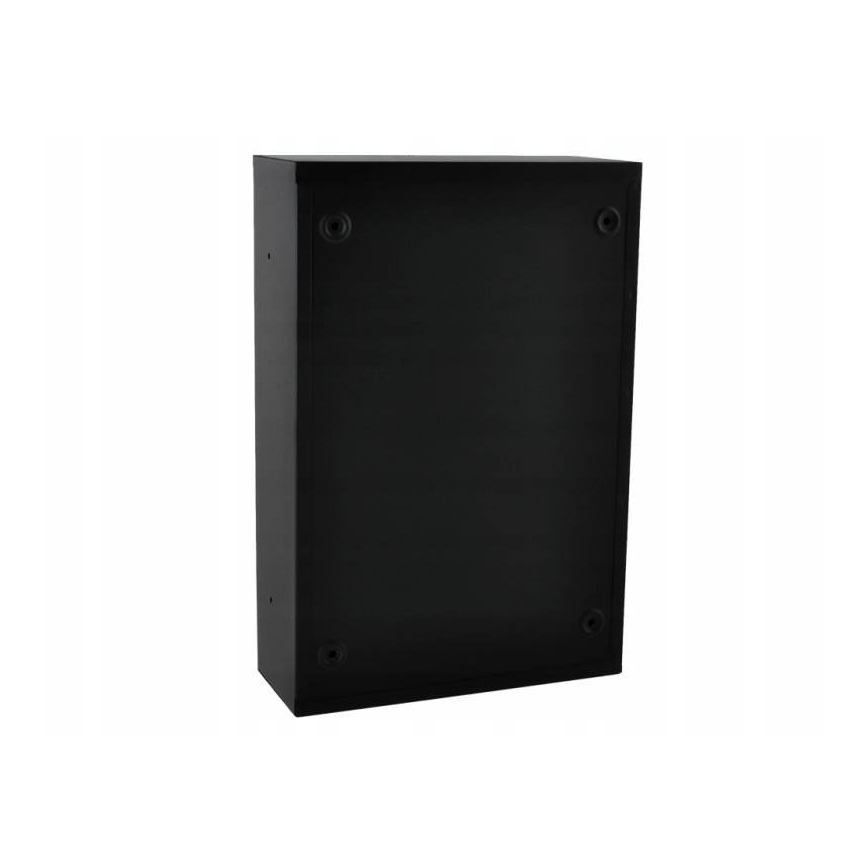 Black mailbox 21.7 x 32 cm