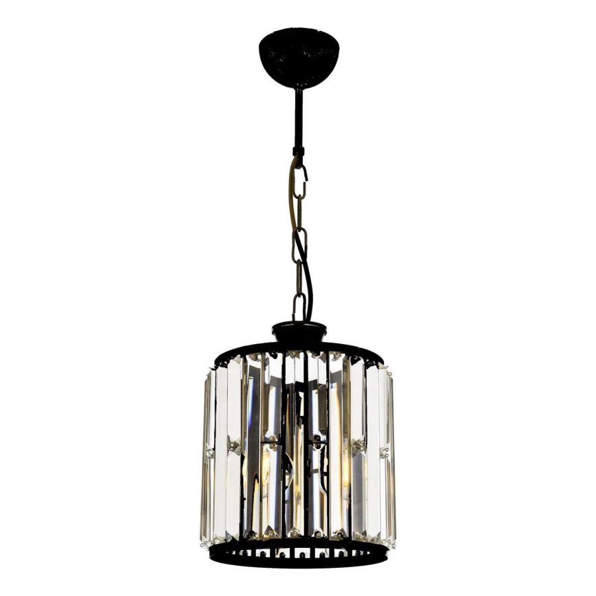 Black PUNE Hanging Lamp 1xE27/40W/230V