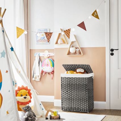 BLAINE Laundry Hamper – Grey