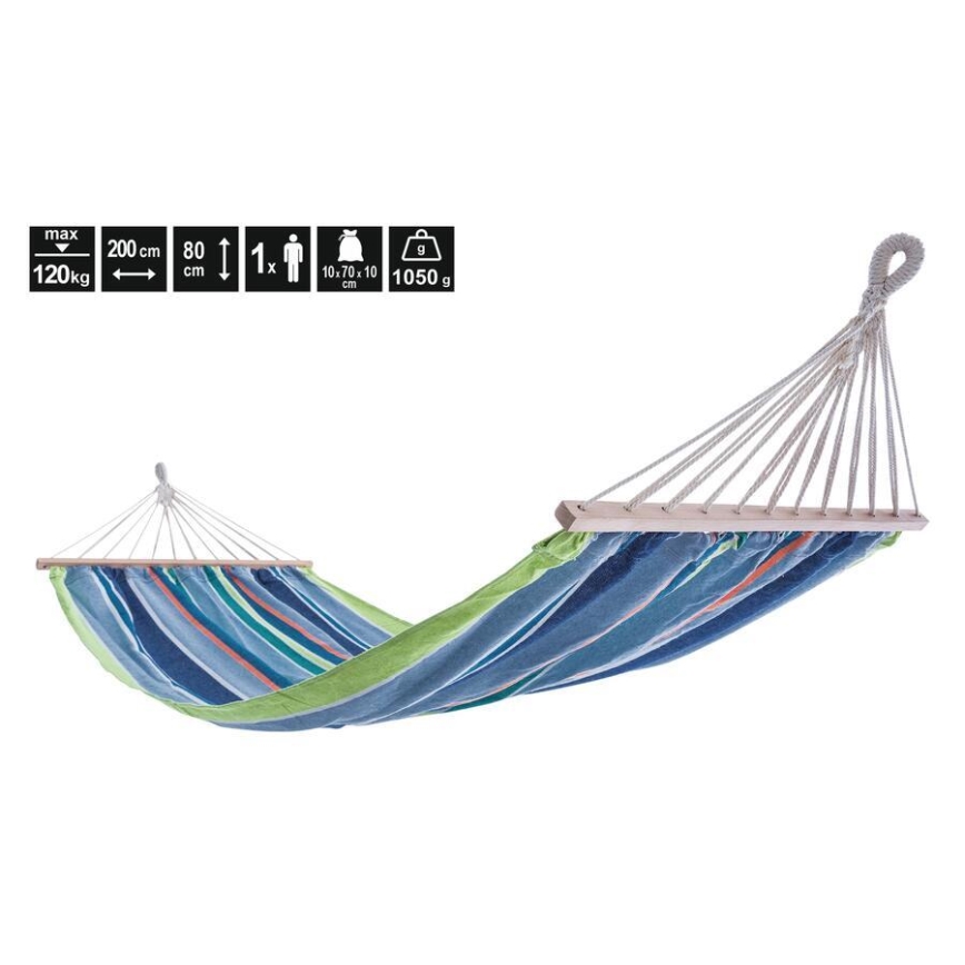 Blue Hammock 200x80 cm