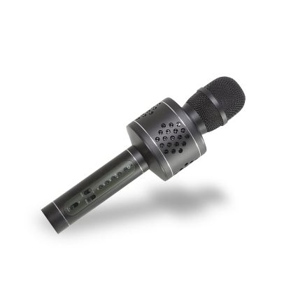 Bluetooth Karaoke Microphone, Black — 6 W, 5 V, 1500 mAh