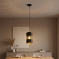 BOGART Cable Pendant Light 1xE27/15W/230V Black/Gold