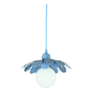 Bohemia-Design - Cable-Hung Pendant Light 1xE27/60W/230V, Blue
