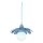 Bohemia-Design - Cable-hung pendant light 1xE27/60W/230V Blue