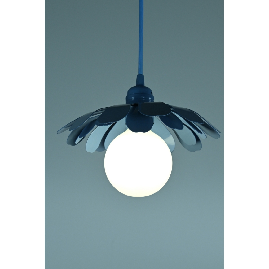 Bohemia-Design - Cable-hung pendant light 1xE27/60W/230V Blue