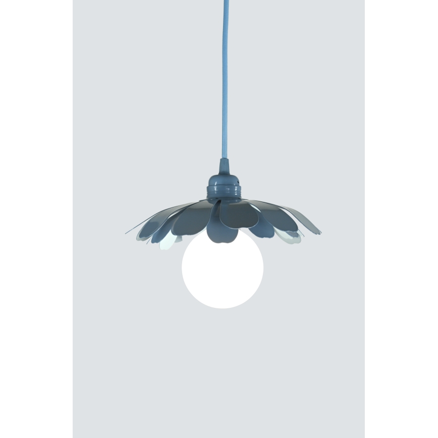Bohemia-Design - Cable-hung pendant light 1xE27/60W/230V Blue