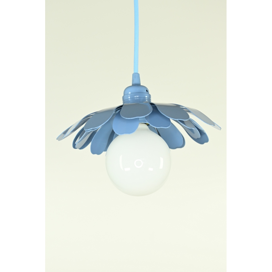 Bohemia-Design - Cable-hung pendant light 1xE27/60W/230V Blue